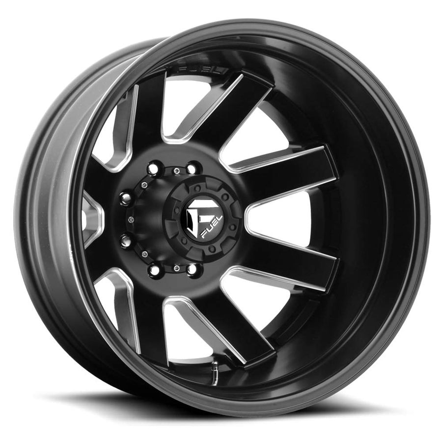 MAVERICK FUEL OFF-ROAD 24X8.25 8X6.5-5.81 -265mm MATTE BLACK MILLED - D53824828D45