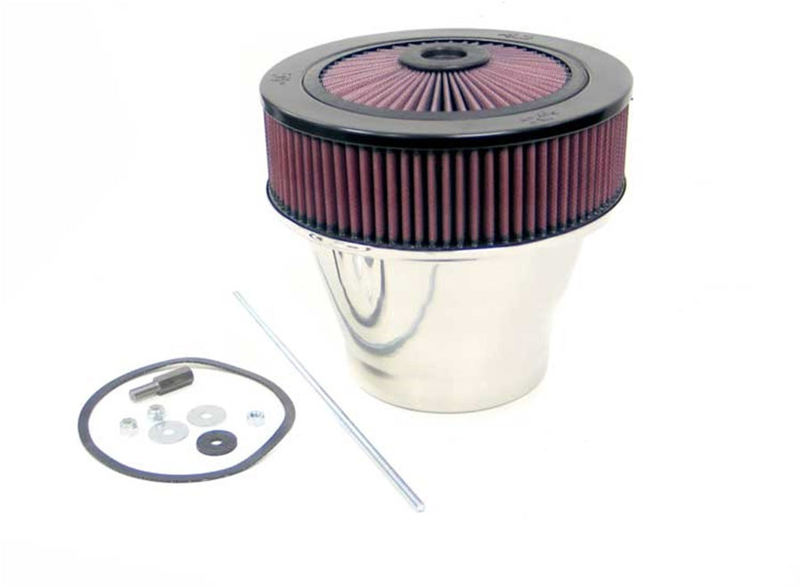 X-Stream K&N Top Air Filter: High Performance, Premium, Washable, Replacement Engine Filter: Shape: Round, 66-3160