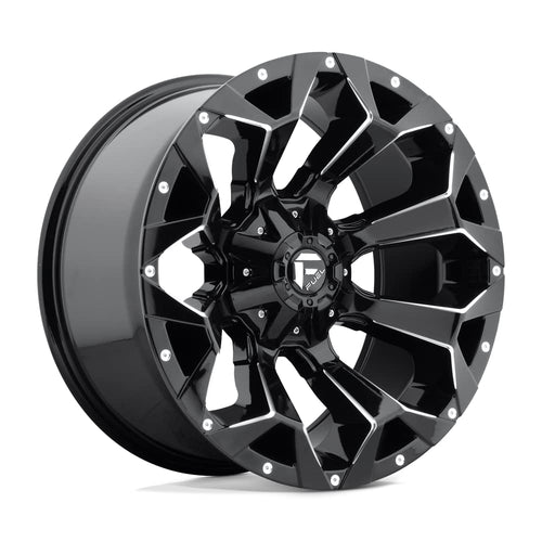 1PC Fuel D576 18X9 5X4.5/5.0 GL-BLK-MIL 01MM - D57618902650US