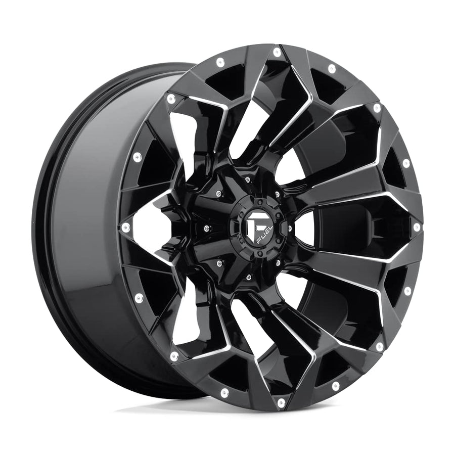 1PC Fuel D576 18X9 6X135/5.5 GL-BLK-MIL 19MM - D57618909856US