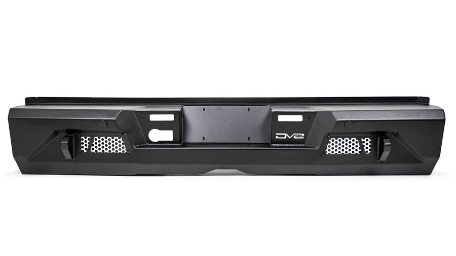 Rear Bumper DV8 Offroad MTO Series for 2022-2025 Toyota Tundra | Retains OEM Features | Light Mounts for (2) 3" Light Pods | Sleek and Tough Mid-Width Design | Bolt-On Design