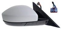 Right-Side TYC 9000041 Door Mirror Compatible with 2017-2019 Jaguer F-Pace