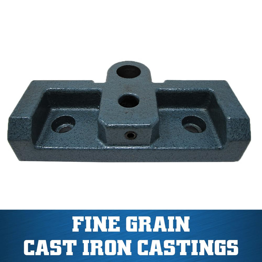 Wilton Drill Press Low-Profile Vise, 8" Jaw Width, 8" Jaw Opening, 2" Jaw Depth (Model LP8)
