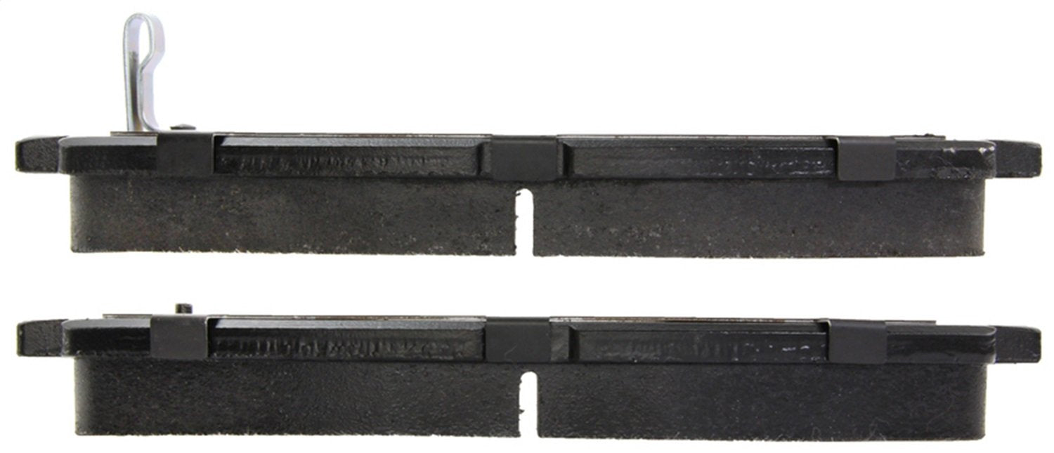 Front StopTech 308.11020 Brake Pads with Shims and Hardware, Black