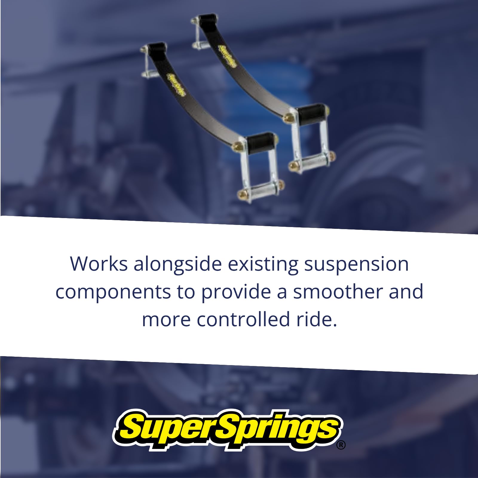 SuperSprings Black SSA40 SuperSpring, 2 Pack