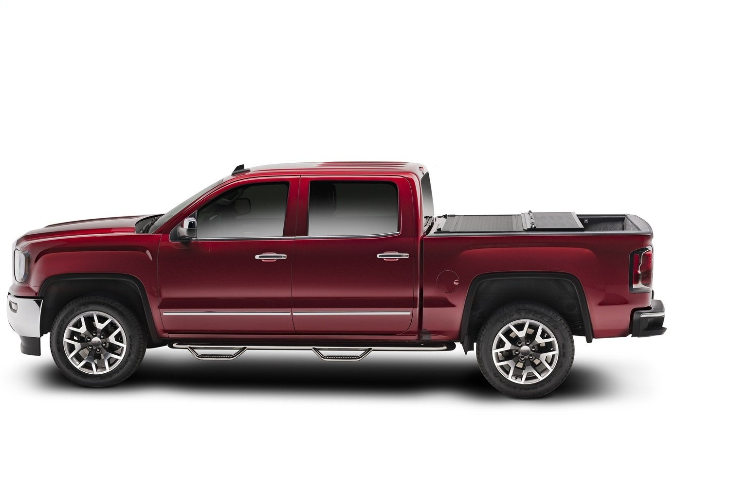 BAK BAKFlip FiberMax Hard Folding Truck Bed Tonneau Cover | 1126227RB | Fits 2019 - 2026 Dodge Ram 1500 With 5' 7" Ram Box Bed (66.75")