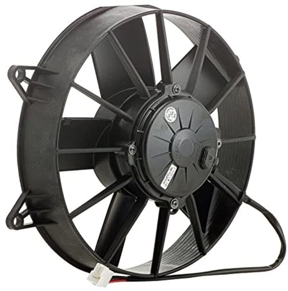 75062 Be Cool Euro-Black 10" High-Torque Electric Puller Fan