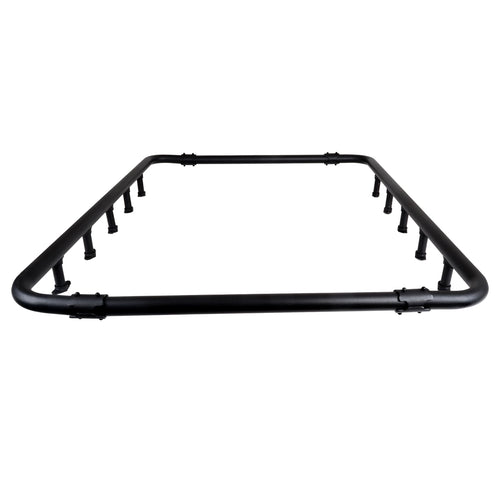 Go Rhino Quad-Rail Kit SRM500 | Aluminum, Textured Black | 5935063T | Fits Go Rhino 65" SRM500 Roof Racks