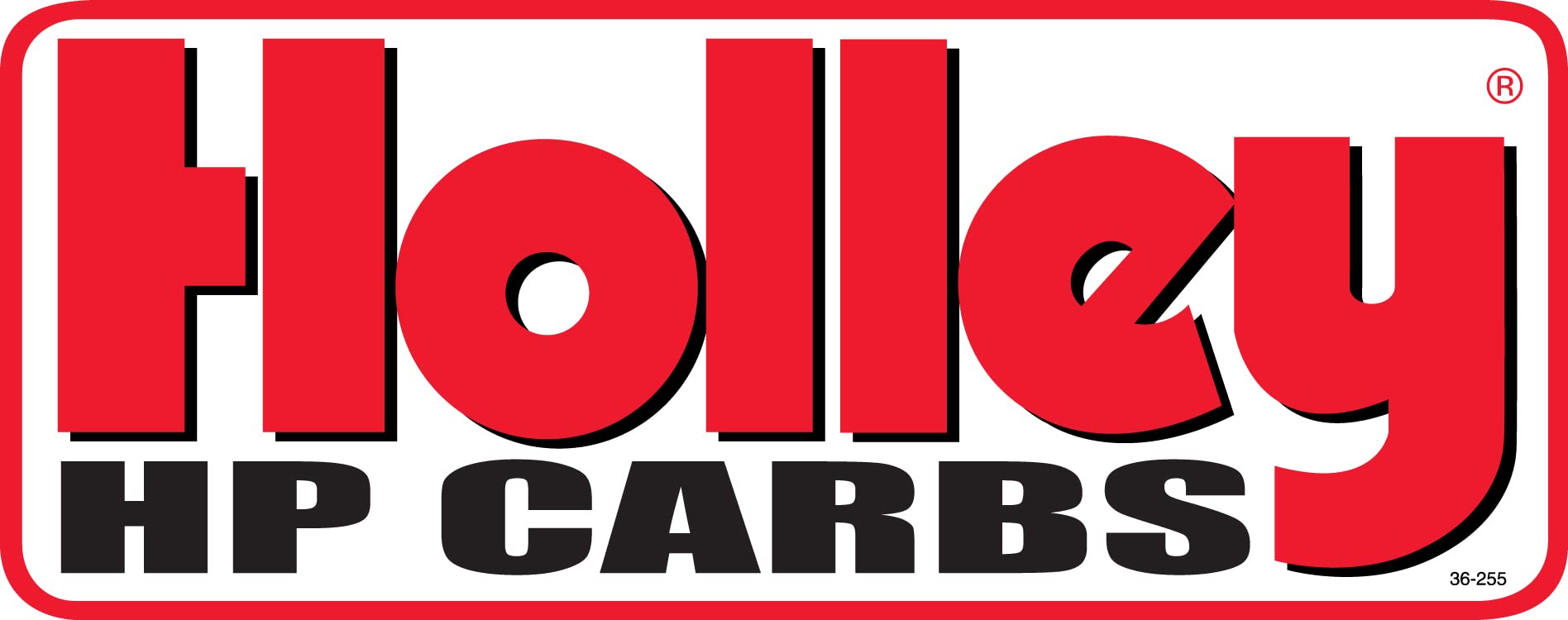 36-255 Holley HP Carbs Decal