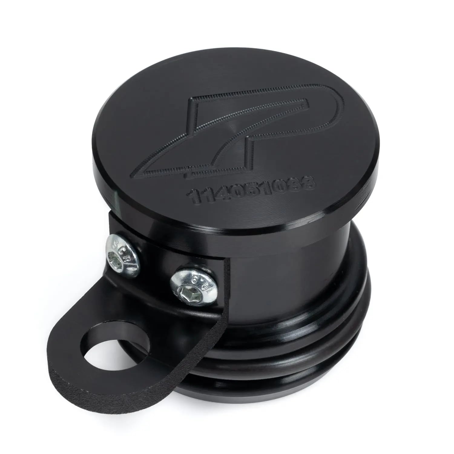 Black Engine Oil Fill Delete Plug