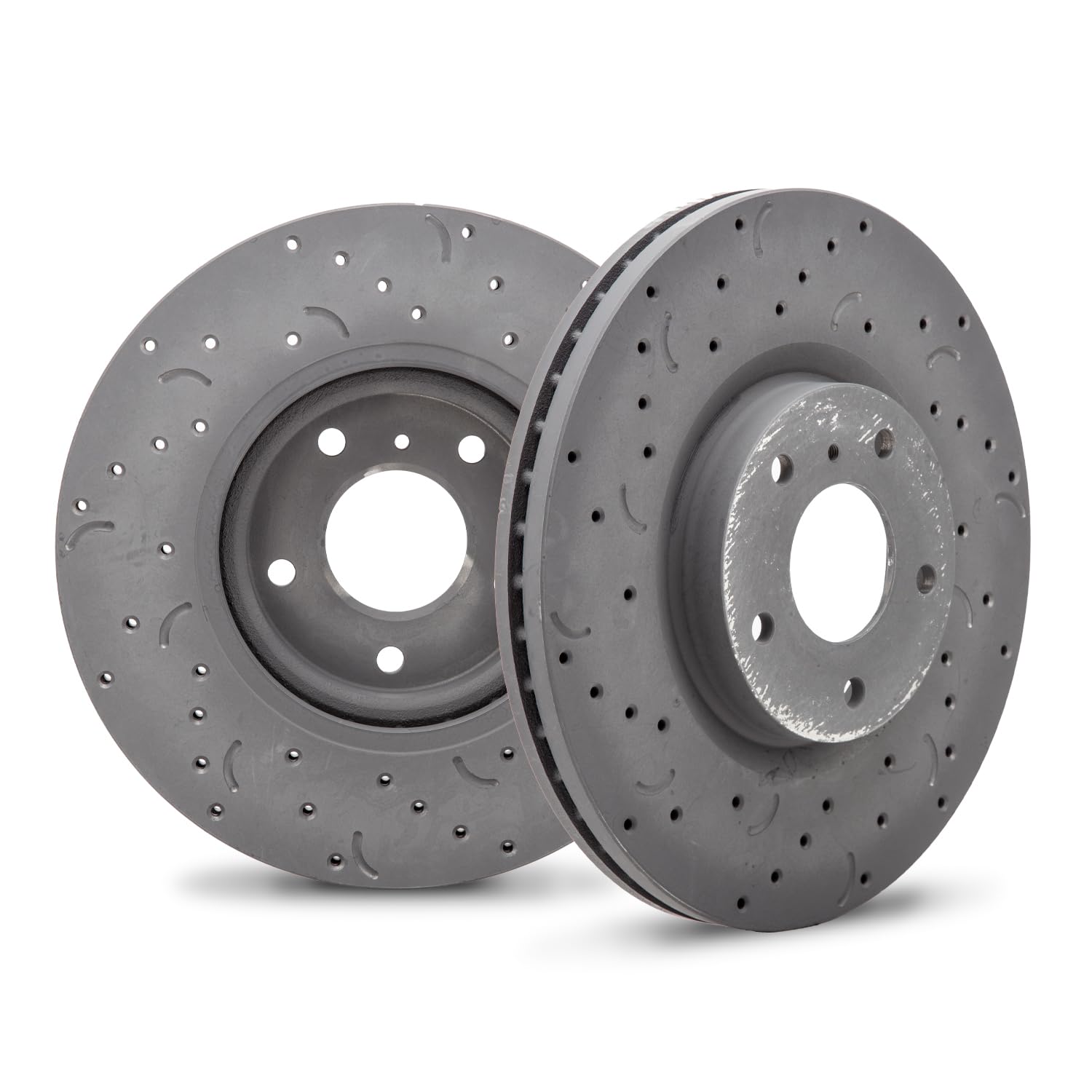 Hawk Performance Talon Rotors Cross-Drilled and Slotted HTC4909