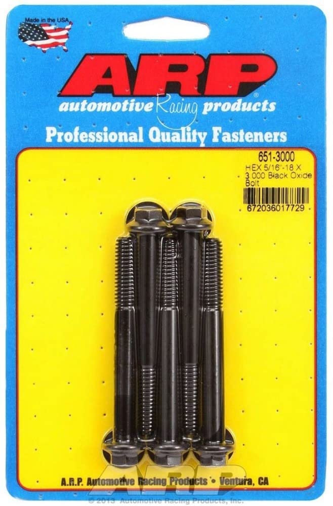 Bolt Kit ARP - 6pt 5pk 5/16-18 x 3.000