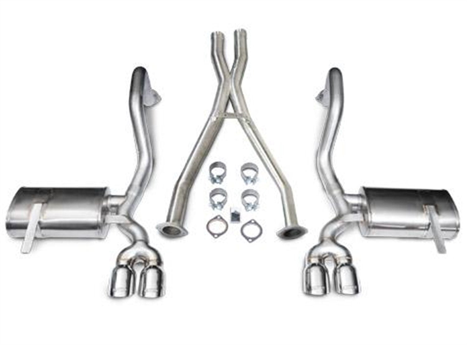 Cat-Back Exhaust System CORSA 14114 with X-Pipe