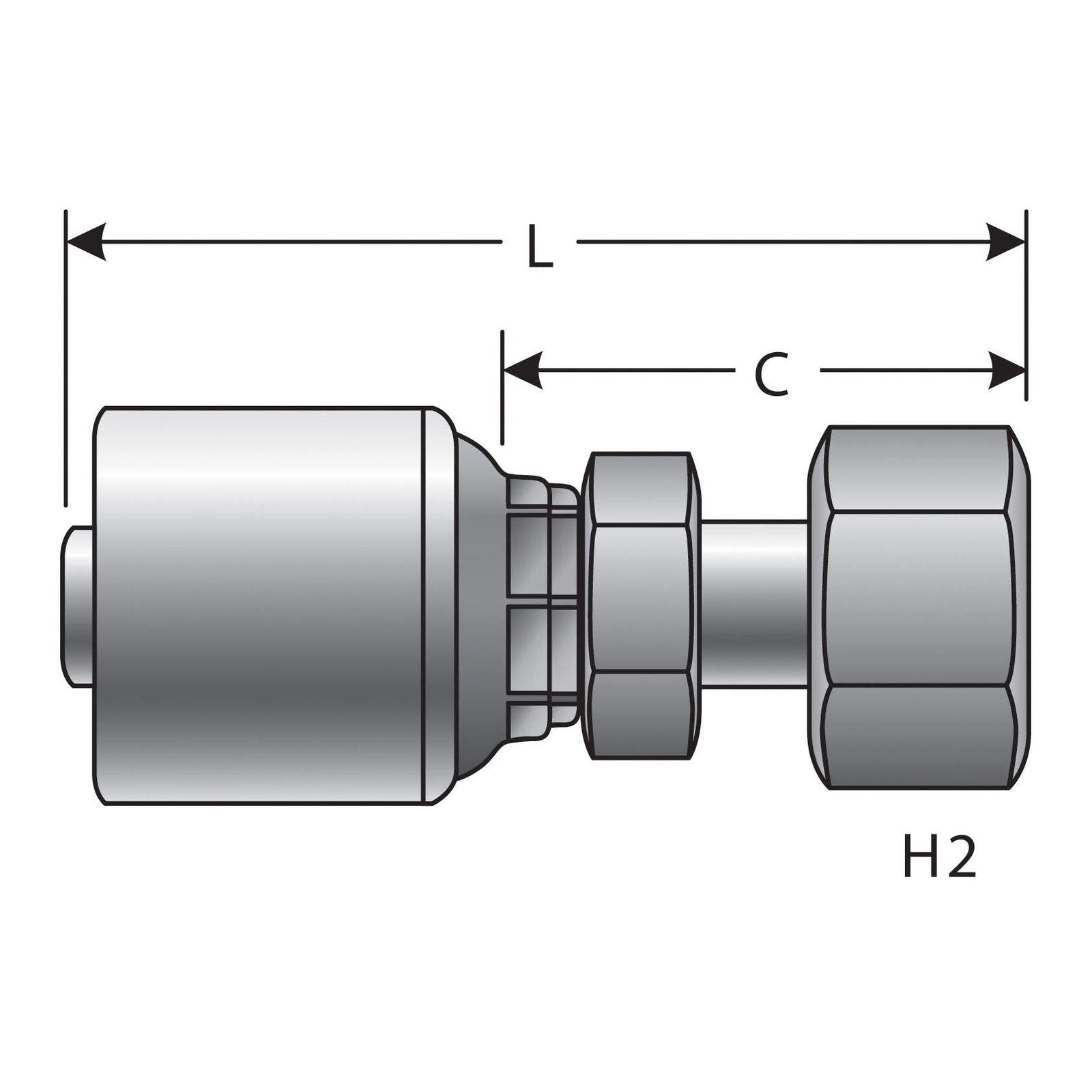 Gates Coupling G25930-0606