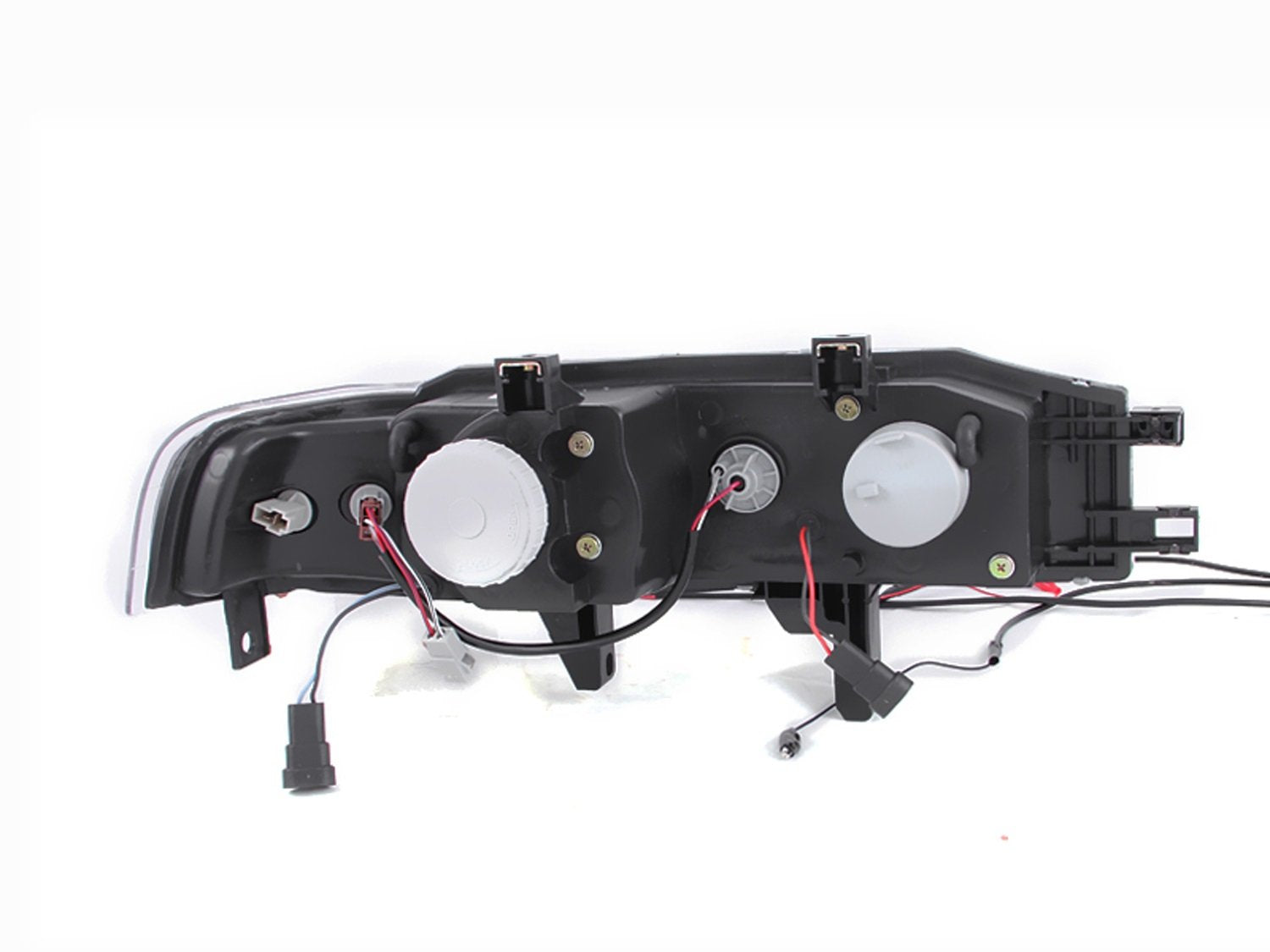 Honda Accord Anzo USA 121048 Projector 1Pc with Halo Black Headlight Assembly - (Sold in Pairs)