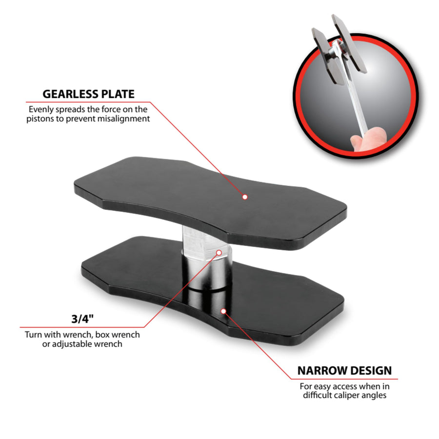 Universal Performance Tool W80109 Brake Pad Spreader for Easy and Efficient Brake Maintenance and Repair