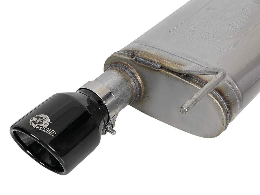 Mach Force Xp aFe Power 49-43105-B Axle Back Exhaust System