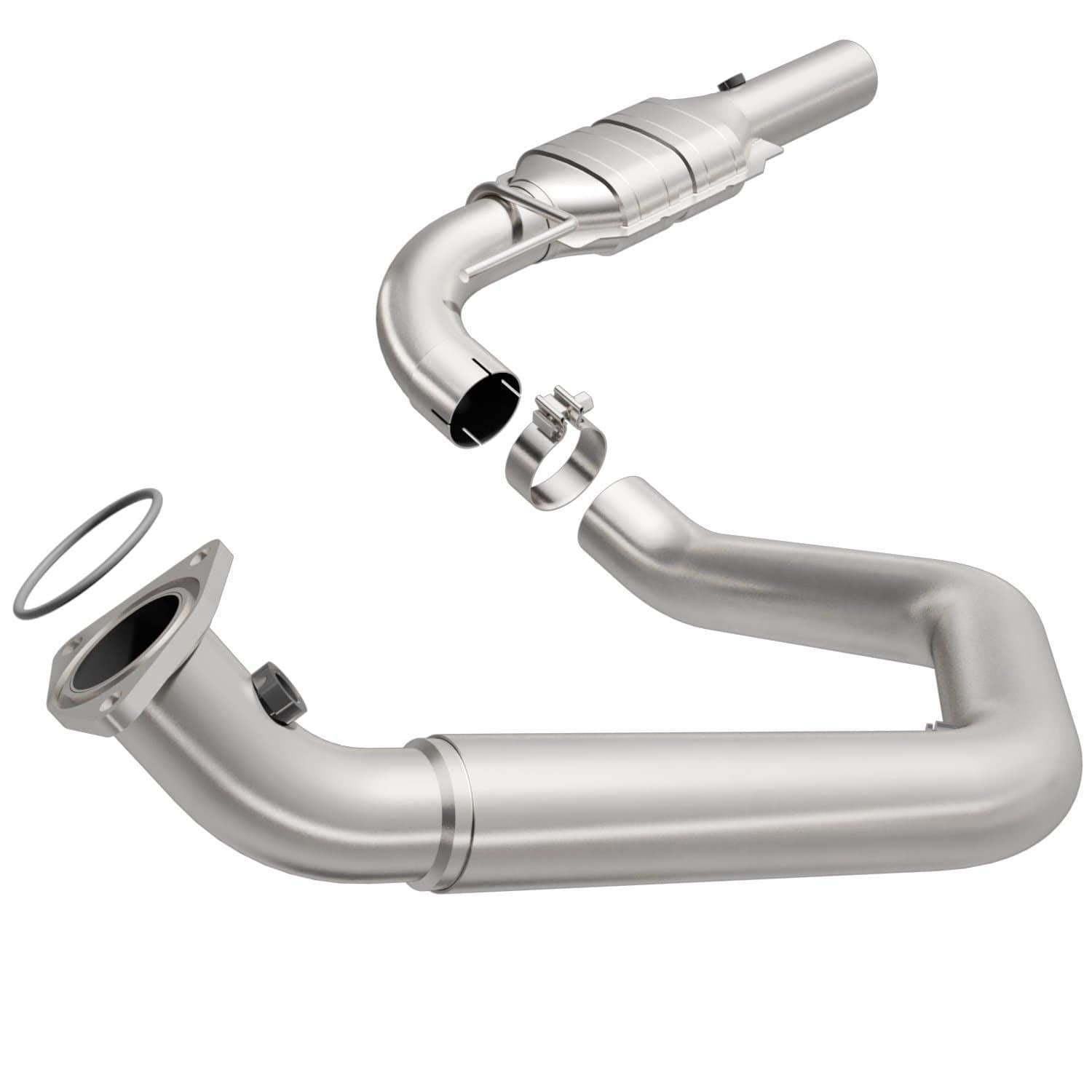 Large MagnaFlow Stainless Steel Direct Fit Catalytic Converter 93407