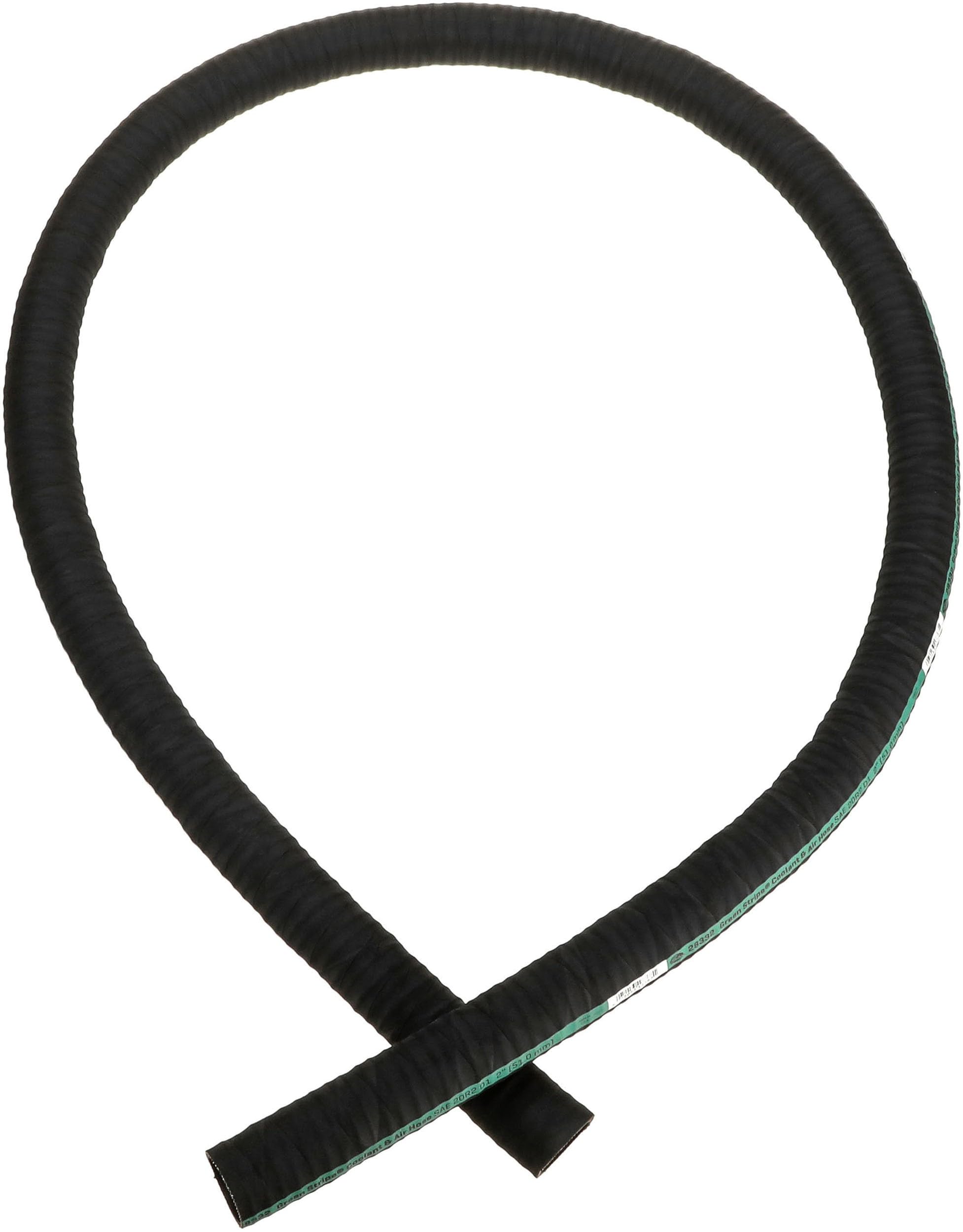 Gates Green Stripe 28332 Wire Inserted Straight Coolant Hose-10' Length, Inner Diameter 2"