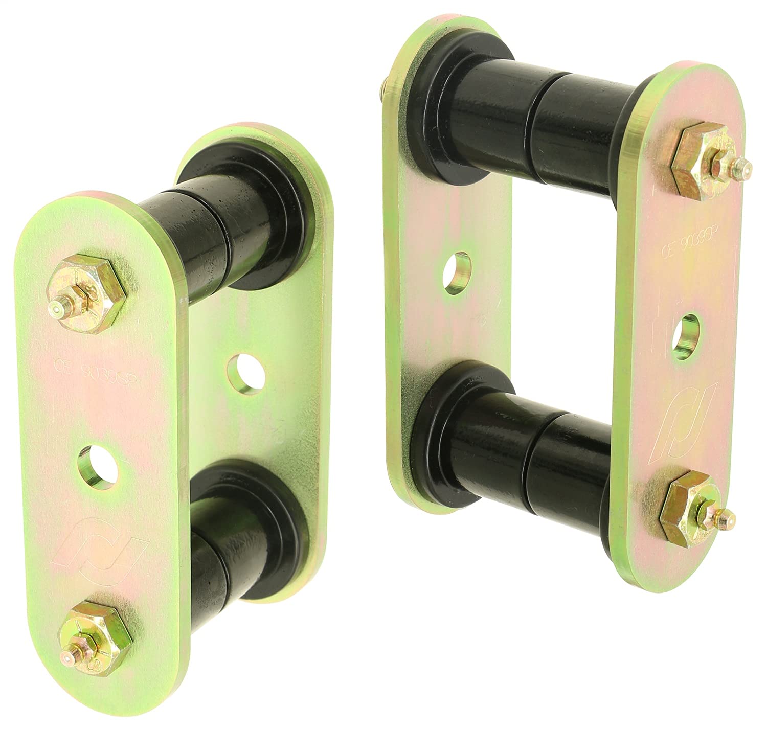 RockJock Heavy Duty CE-9039P Leaf Spring Shackles Fits 87-95 Wrangler (YJ)