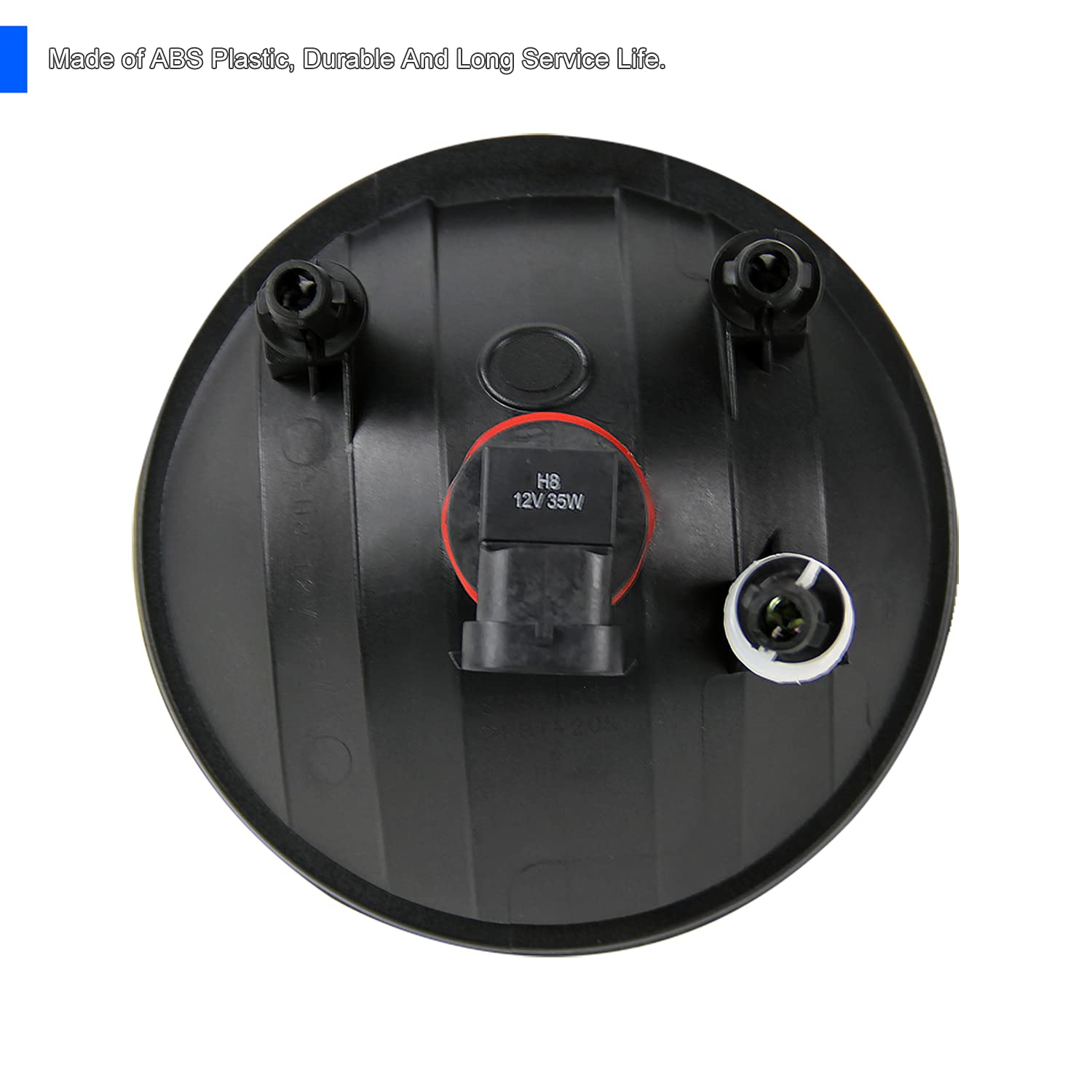 Smoke Lens Fog Lights + H8 Bulbs + Switch Included SPEC-D TUNING Compatible with 2007-2014 GMC Sierra 2500 3500Hd L+R Pair Assembly