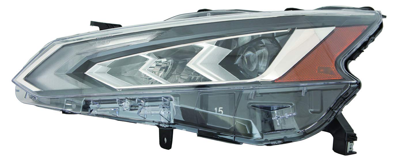 For Nissan Altima 19 ACK Automotive Headlight LED without Auto Leveling US Driver Side CAPA