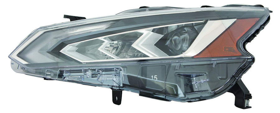 For Nissan Altima 19 ACK Automotive Headlight LED without Auto Leveling US Driver Side CAPA