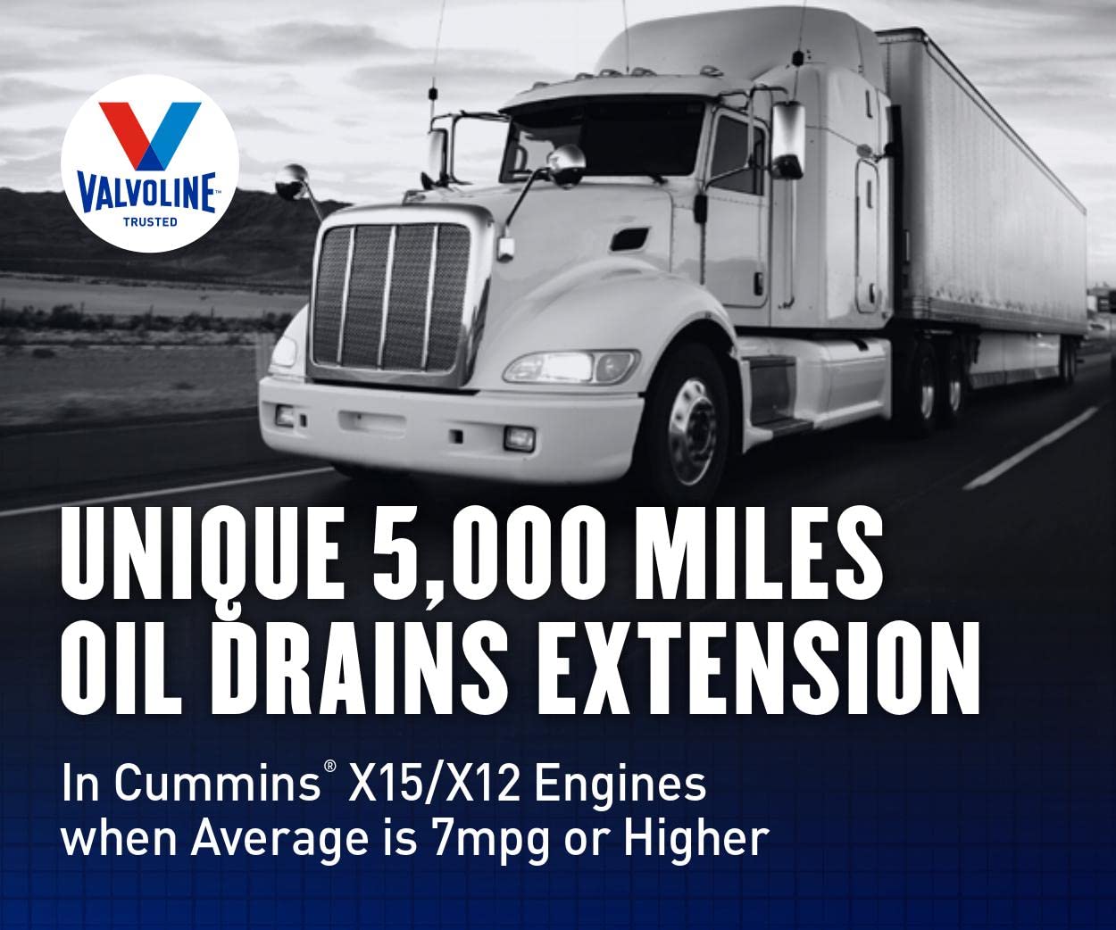 Premium Blue Valvoline Extreme SAE 5W-40 Full Synthetic Diesel Engine Oil 1 GA