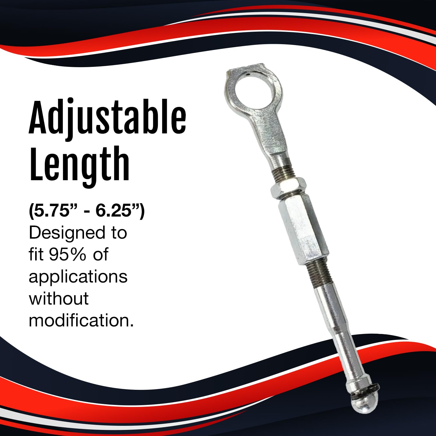 Adjustable Brake Push Rod - Scott Drake Classic 65-9 (A21161)