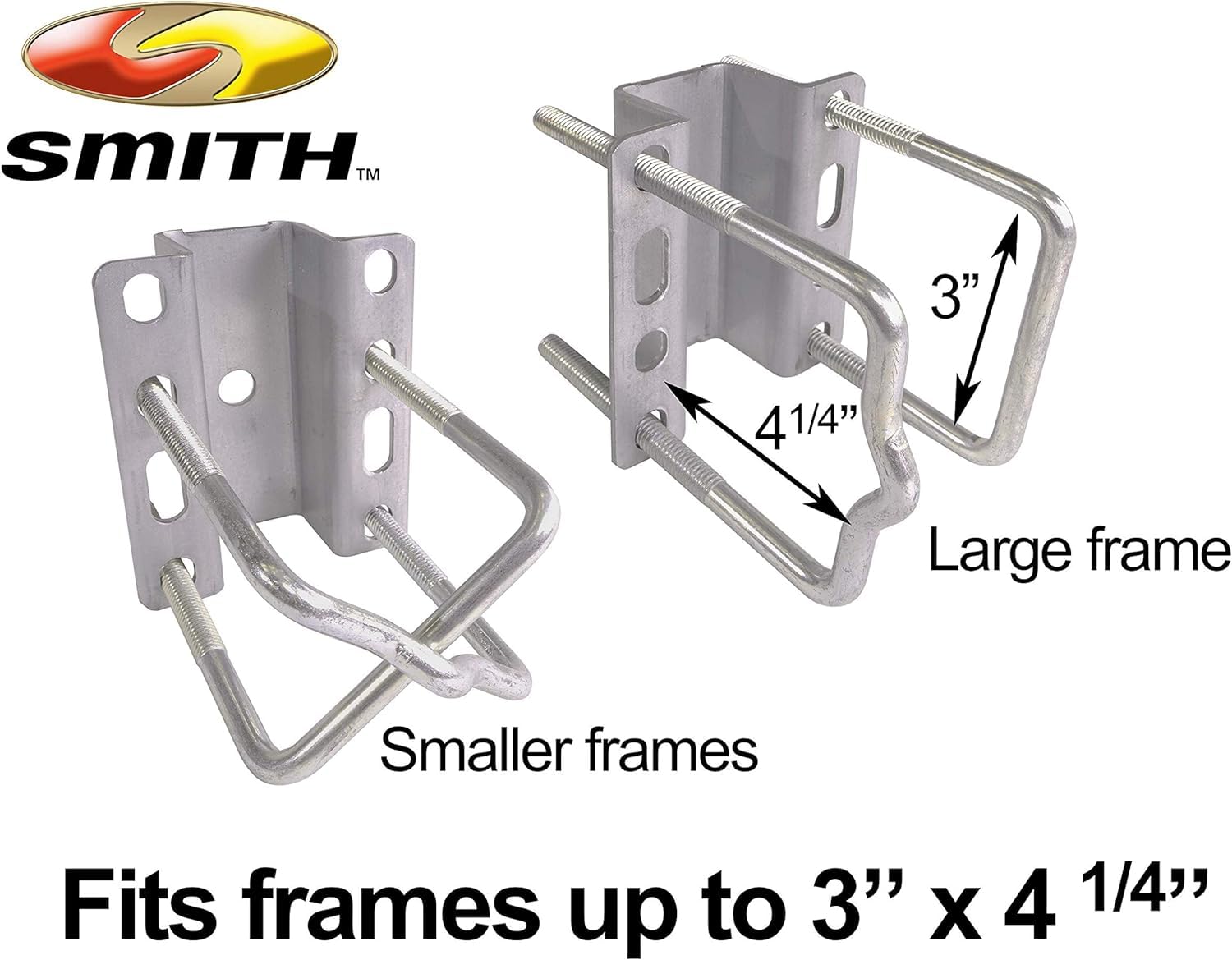 Trailer PVC Boxed Post Guide-On - CE Smith - Sturdy Boat Trailer Accessories & Replacement Parts - 60" - Black (27646)
