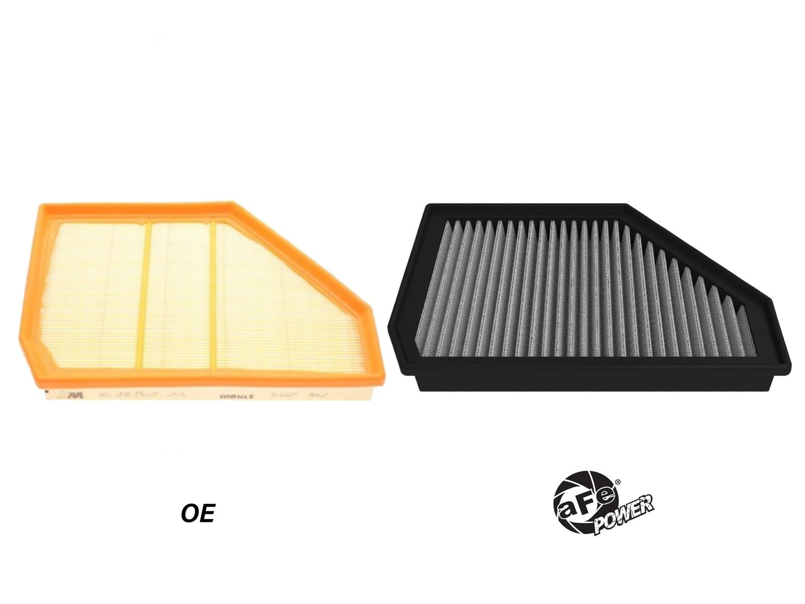 aFe Power Magnum FLOW OE Replacement Air Filter (Pair) w/Pro DRY S Media Fit BMW X5/X6 M (F95/F96) 20-25 V8-4.4L (tt) 30-10438DM