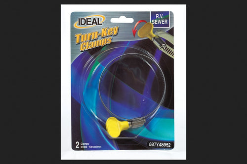 2-1/2 in. Ideal 3-1/2 in. 48 Hose Clamp Stainless Steel Turn Key