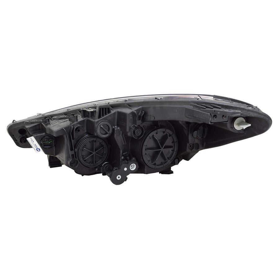 Right TYC Headlight Assembly Compatible with 2015-2016 Kia Forte