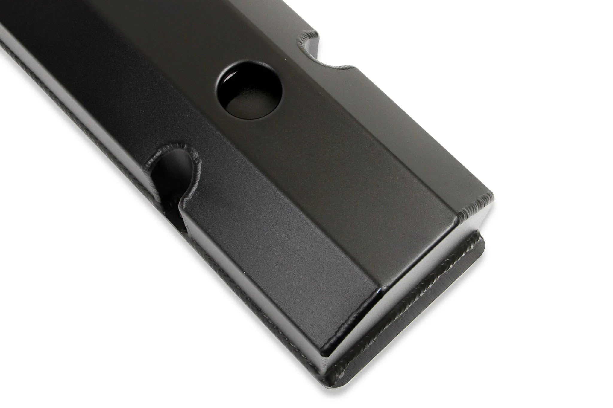 Fabricated Aluminum Mr. Gasket 6818BG Valve Covers - Black Finish