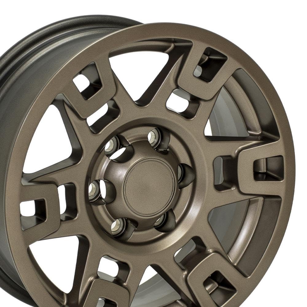 17 Inch OE Wheels Rim Fits 4Runner TRD Style 6x139.7 17x7 Satin Bronze - Hollander 75167 (1)