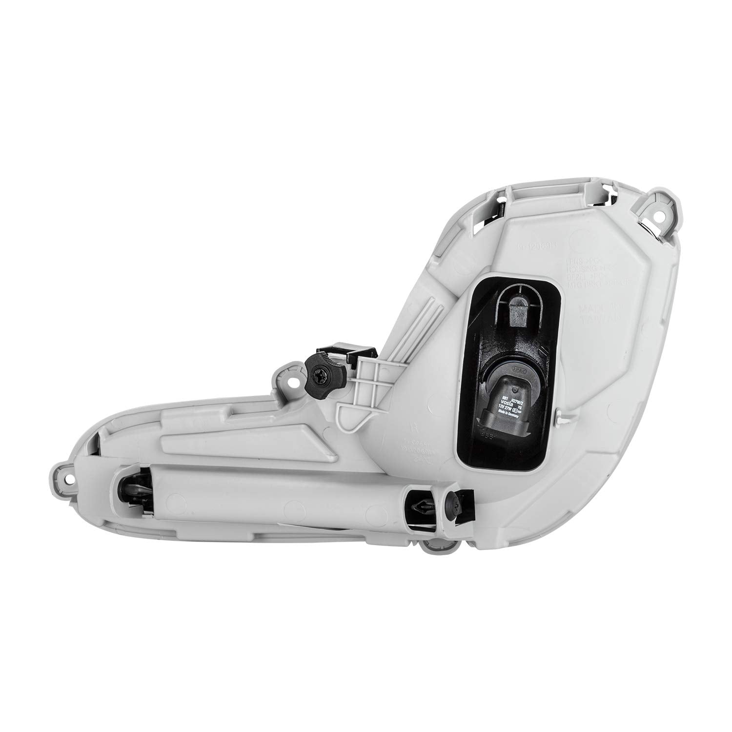 Right TYC Fog Light Assembly Compatible with 2012-2017 Hyundai Accent