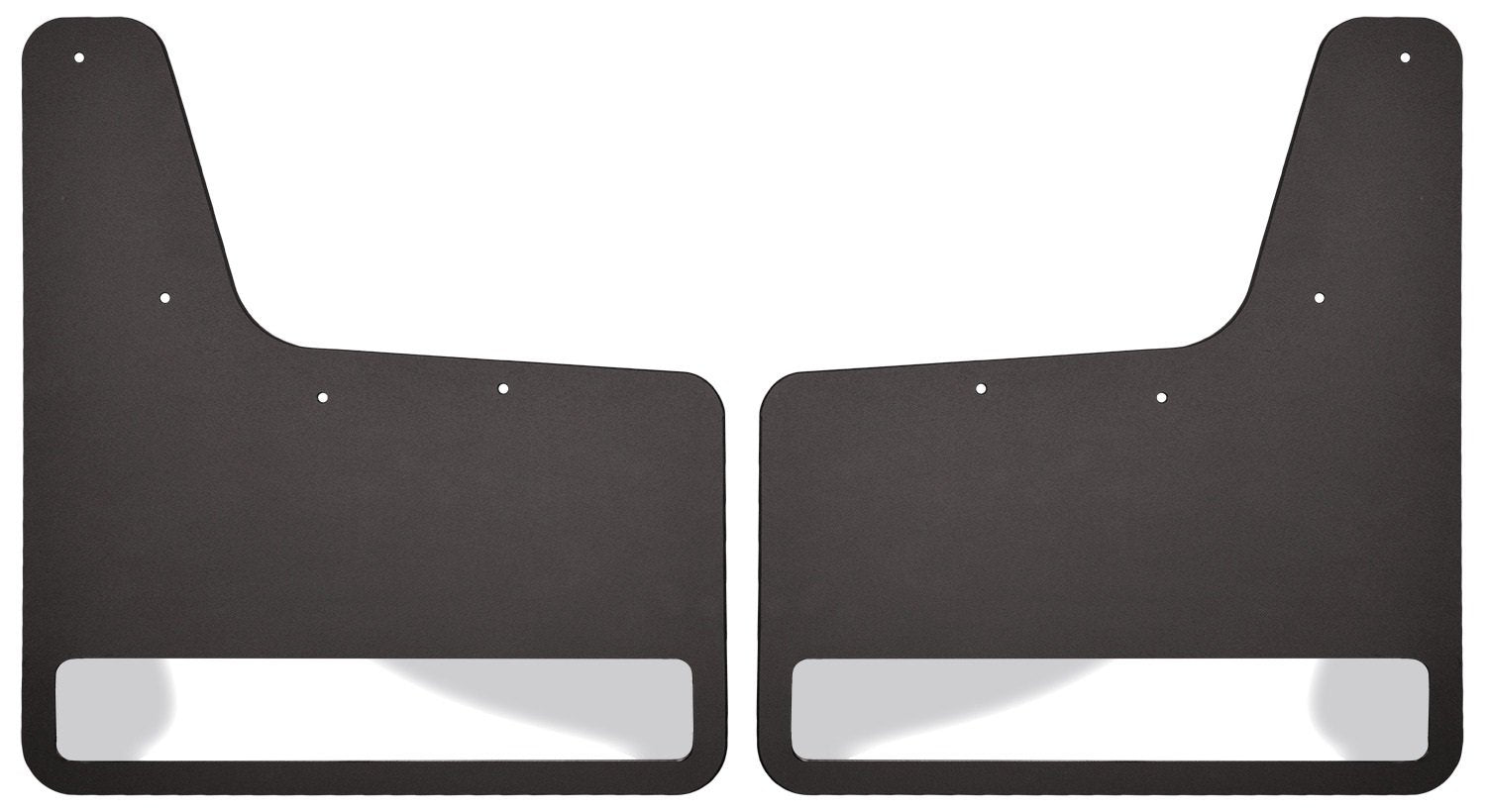 Husky Liners Rear Mudguard SS Series for Select Dodge Models - Pack of 2 (Black)