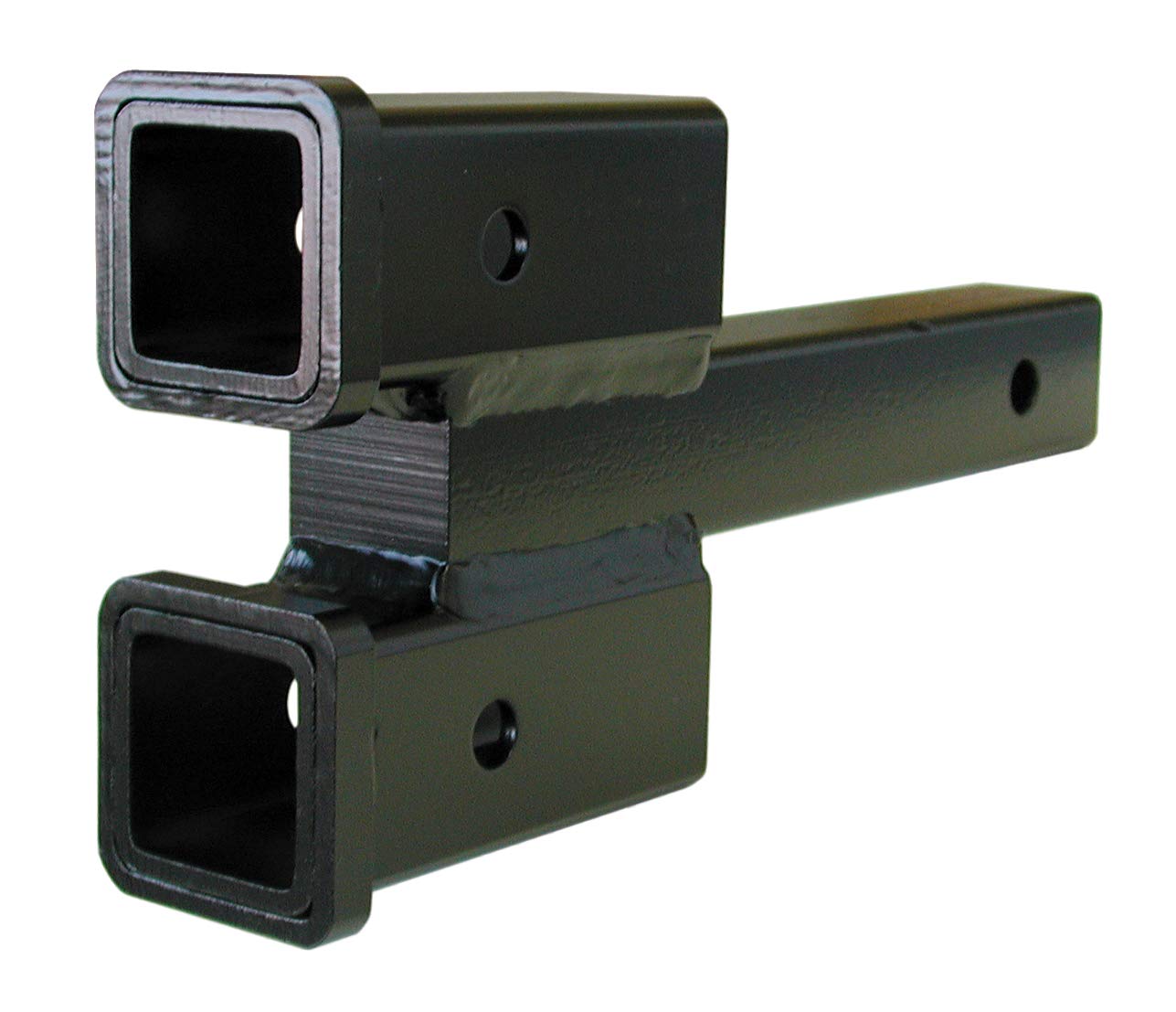 Dual Receiver Hitches Roadmaster 077-2 with 2" Top and Bottom Offset fits 2" Receiver Hitch | 10,000 lbs Towing Capacity | 400 lbs Max Tongue Weight | Durable Powder Coat Finish | Made in The USA