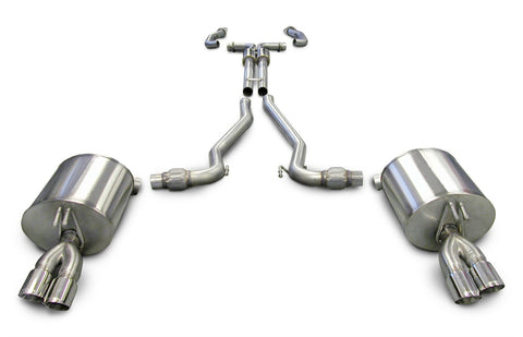 Cat-Back CORSA Exhaust System with X-Pipe 14950