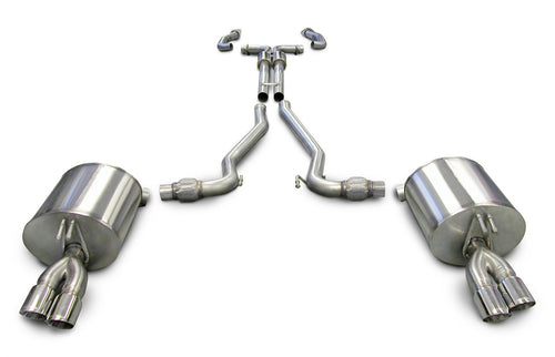 Cat-Back CORSA Exhaust System with X-Pipe 14950