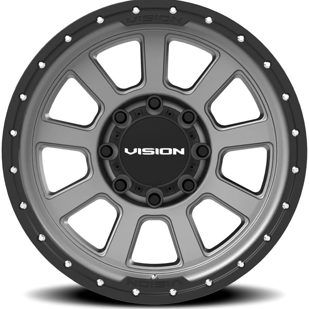 350 Ojos Vision 17x9 8x170 +12mm Gunmetal Wheel Rim 17" Inch