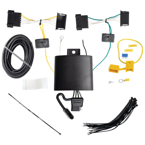 TEKONSHA T- One Tow Harness Wiring Package 118876, 4-Way Flat Compatible with 2019-2021 Freightliner & Mercedes-Benz Sprinter 2500&3500, Black