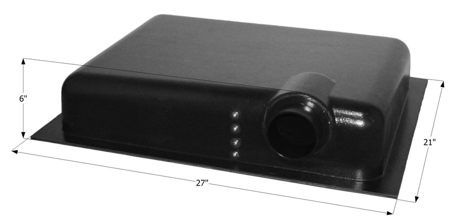 Holding Tank ICON Side Drain HT106SD, w/ 3 in Spigot & 4 Level Sensors