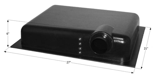 Holding Tank ICON Side Drain HT106SD, w/ 3 in Spigot & 4 Level Sensors