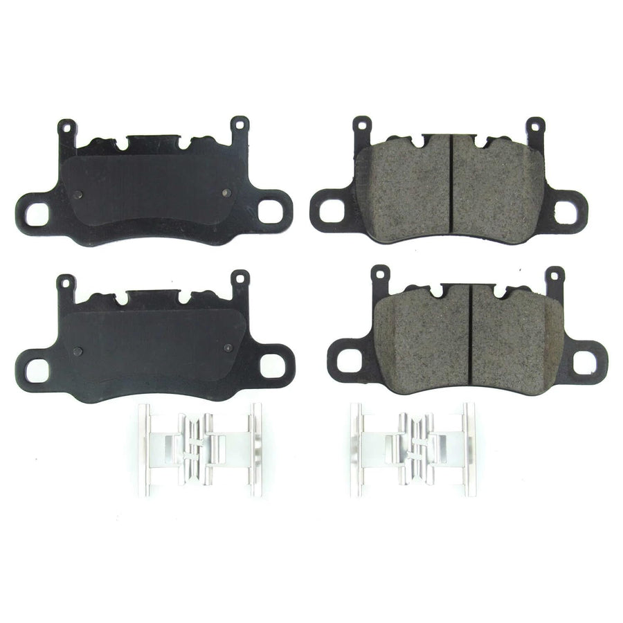 Power Stop Brake Kit Rear For Porsche 911 2022-24 | Porsche Panamera 2018-19 - Ceramic Brake Pads With Installation Hardware, 17-2046
