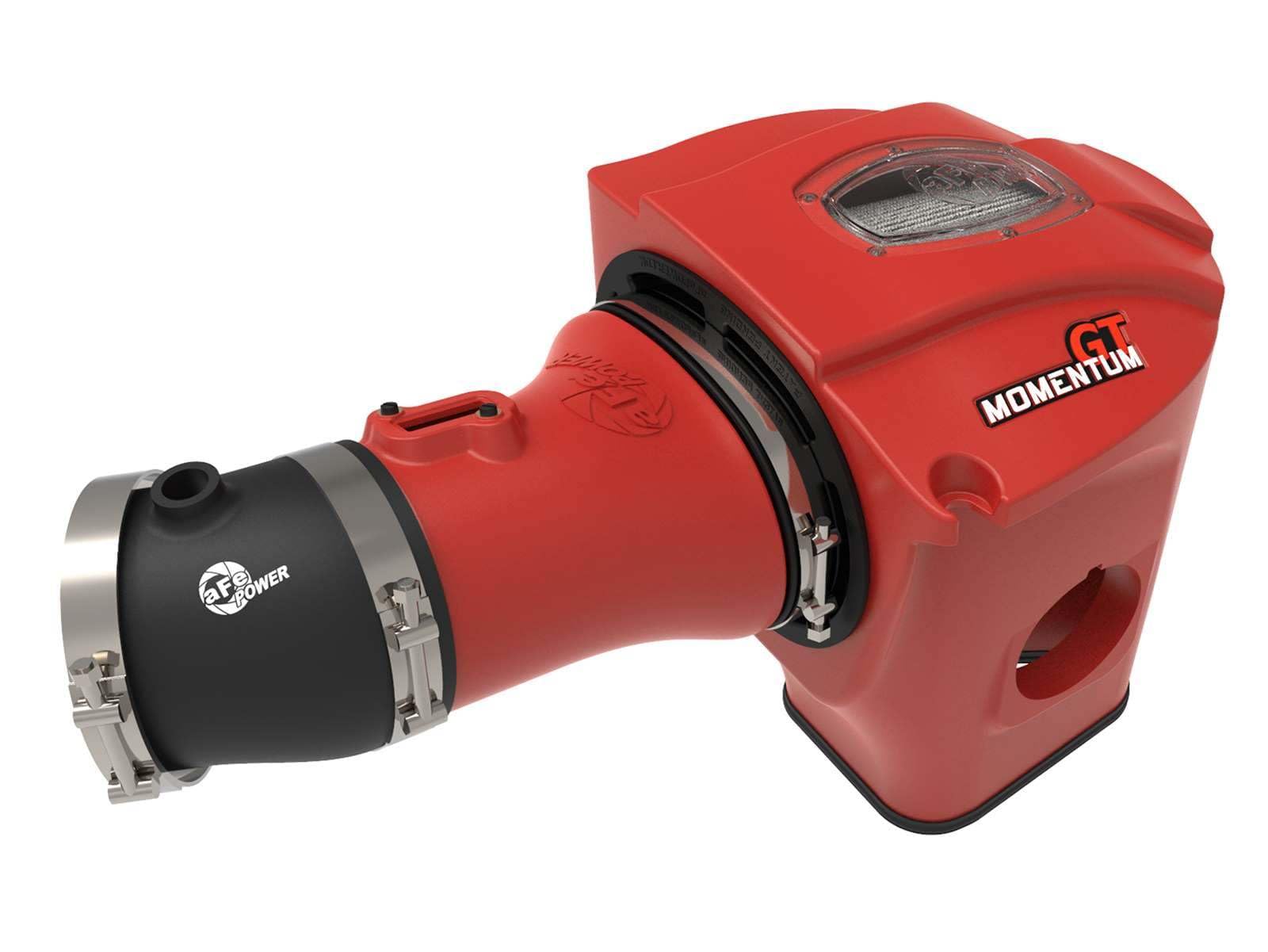 Momentum GT aFe POWER Cold Air Intake System w/Pro DRY S Filter, #51-72204-R, Red