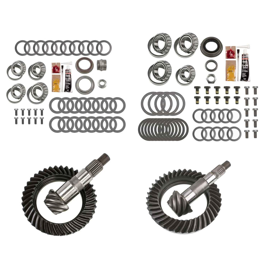Differential Ring & Pinion Rebuild Kit EXCEL XLK-5002, For Dana 30 Front (Reverse) & Dana 44 Rear – JK, Gear Ratio: 4.88, 10-Bolt, 24 Spline, 8 Pinion & 39 Ring Tooth – Fits Jeep Wrangler (2007-2018)