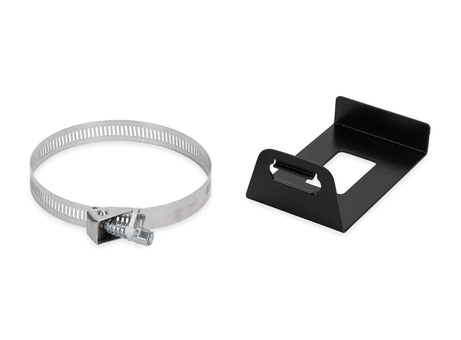 4-Way Flat Connector Bracket Camco with Clamp | Mount a 4-Way Flat Connector Socket onto Vehicle or Trailer Hitch with No Drill Installation | (50017)