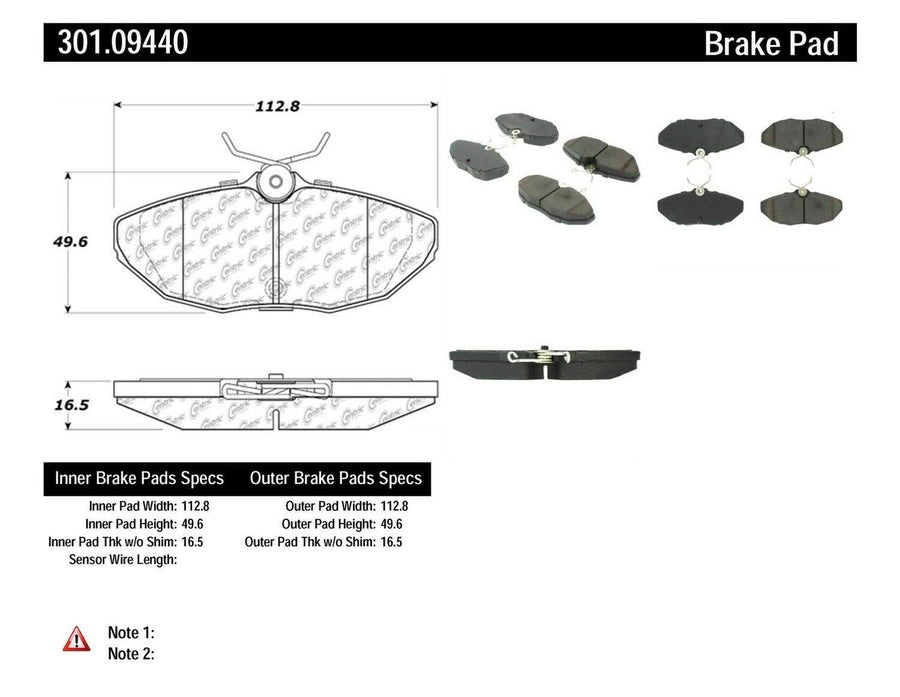 301.09440 Centric Premium Ceramic