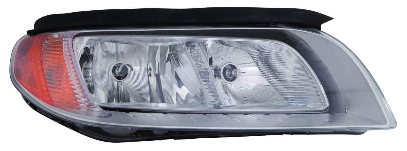 Headlight Assembly DEPO 373-1116R-AS1 (VOLVO S80/XC70 08-11/V70 08-10 ASSEMBLY HALOGEN TYPE CHROME BEZEL PASSENGER SIDE)